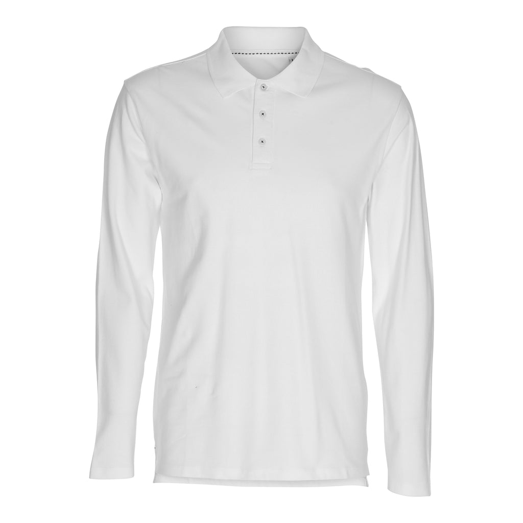 Stretch Polo LS Brand Yourself