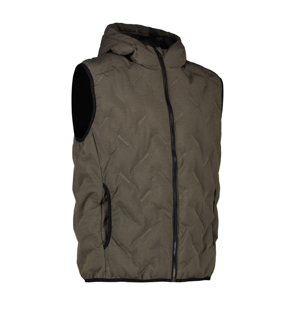Man quilted vest